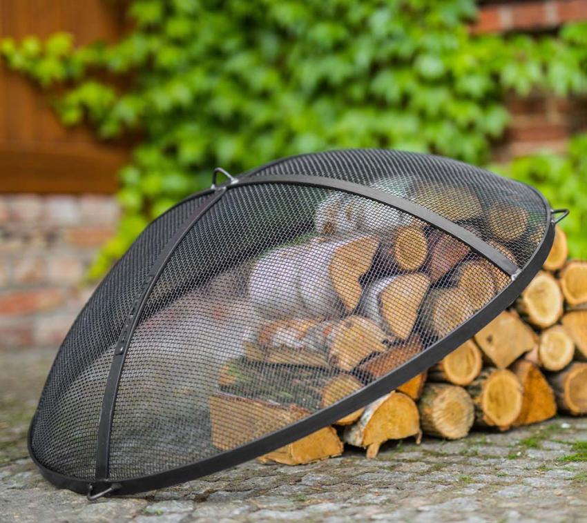 B-Ware CookKing Stahl Funkenfang 59 | Zubehör für Feuerschalen | Ø 59 cm 