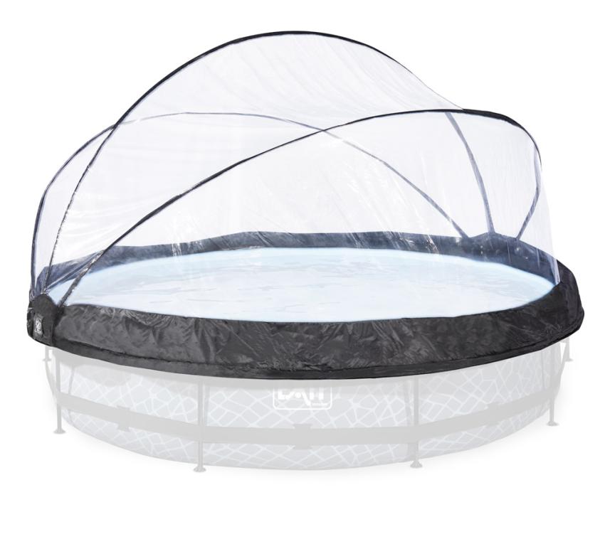 Exit Pool Abdeckung rund | Pool Zubehör | Weiß | Ø 360 cm 