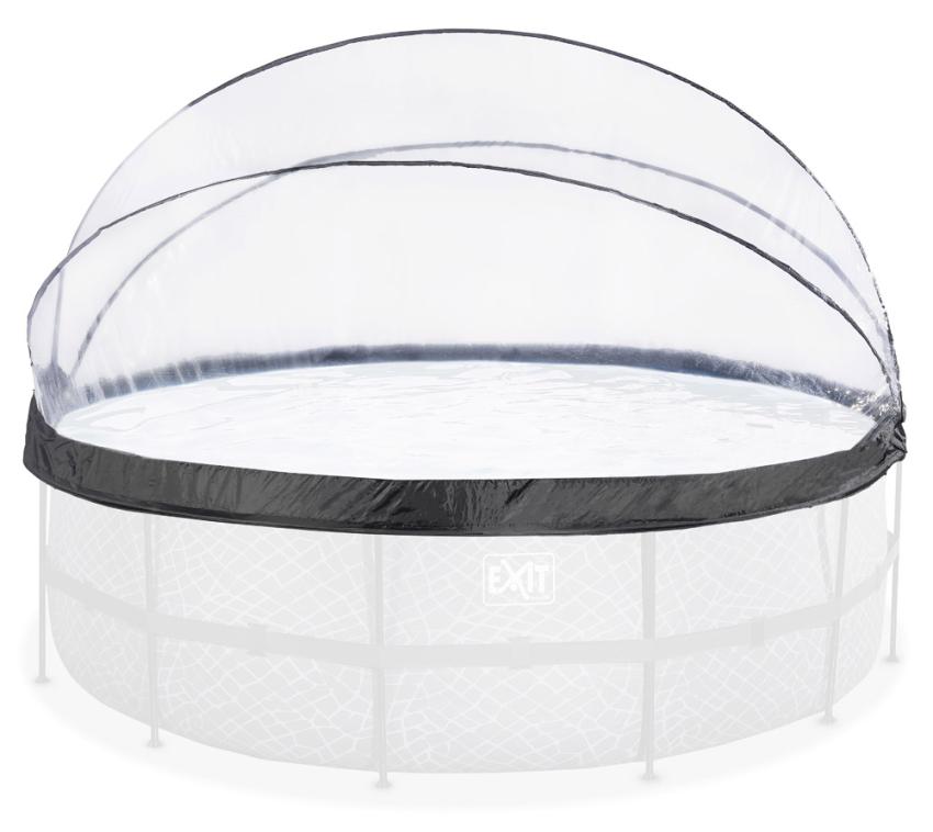 Exit Pool Abdeckung rund | Weiß | 235 cm 