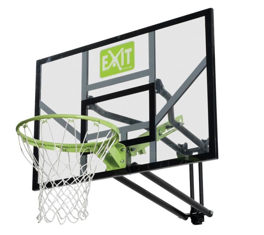 Exit Basketballkorb mit Galaxy | Wandmontage | Weiß, Grün | 135x117x77 cm 