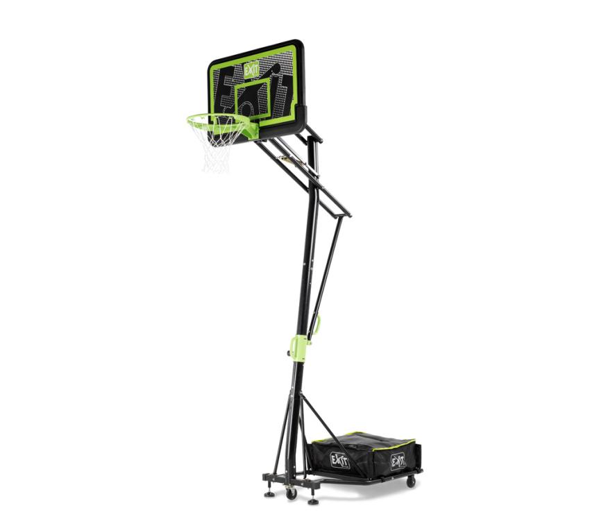 Exit Basketballkorb Galaxy Black Edition | mit Ständer | Schwarz | 209x112x305 cm 