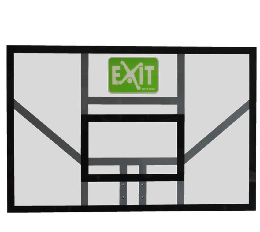 Exit Basketballboard Galaxy | Schwarz | 117x77 cm 