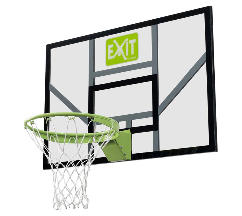 Exit Basketballkorb Galaxy | Wandmontage | Schwarz | 117x77 cm 