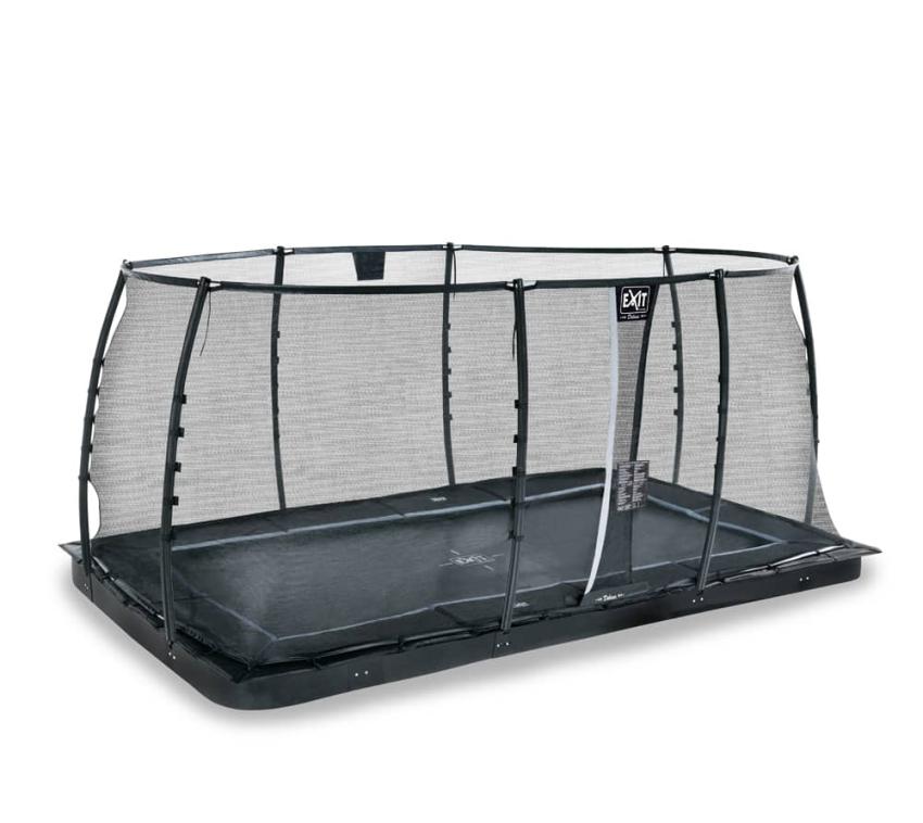 Exit Bodentrampolin Dynamic rechteckig | Schwarz | 305x519 cm