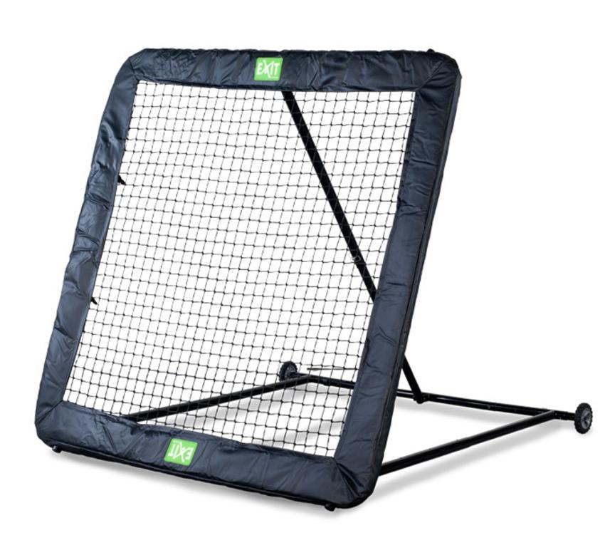 Exit Fußballtor Kickback Rebounder XL schwarz 164x164 cm 