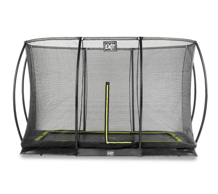Exit Bodentrampolin Silhouette | Lime | 244x366 cm