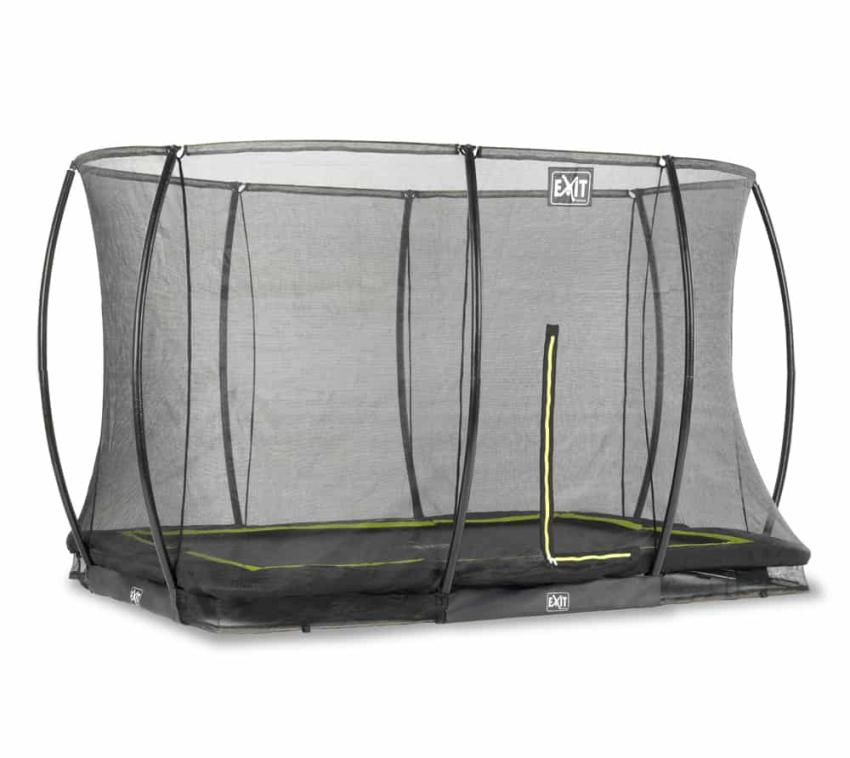 Exit Bodentrampolin Silhouette | Schwarz | 214x305 cm