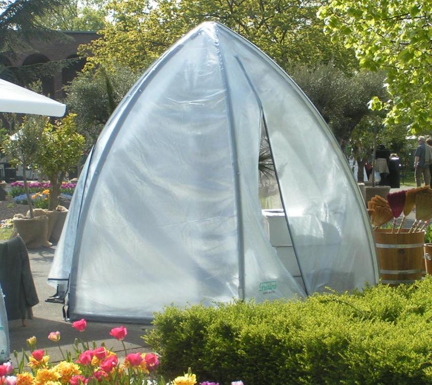Florino Foliengewächshaus Überwinterung XL | Weiß | 280 cm 