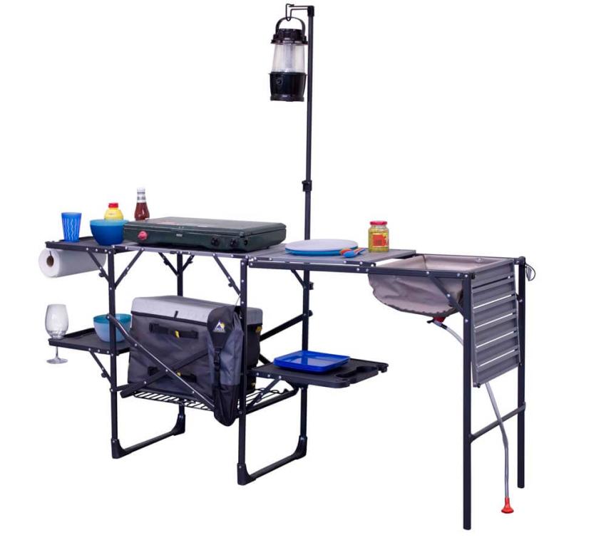 B-WARE GCI Outdoor Campingtisch Reisetisch Campingküche Klapptisch Master-Station 