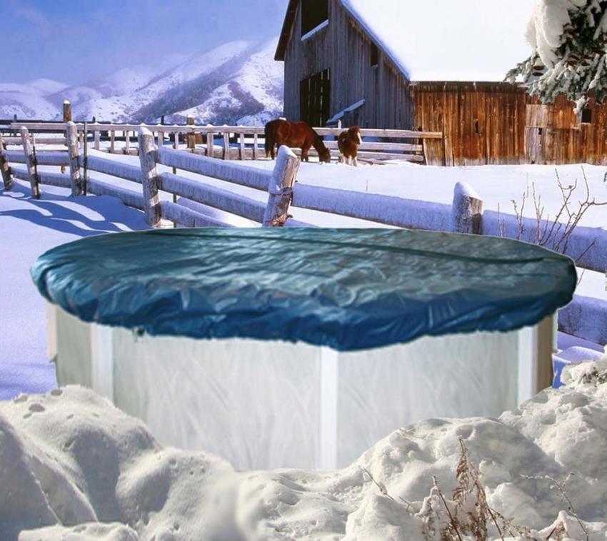 Interline Summer Winter Abdeckplane blau 360x610 cm