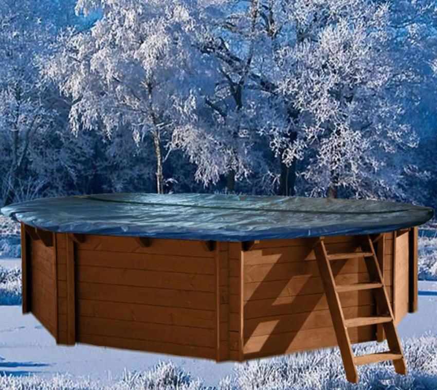 Interline Summer Winter Abdeckplane für Bali Pool | Blau | 640x400 cm