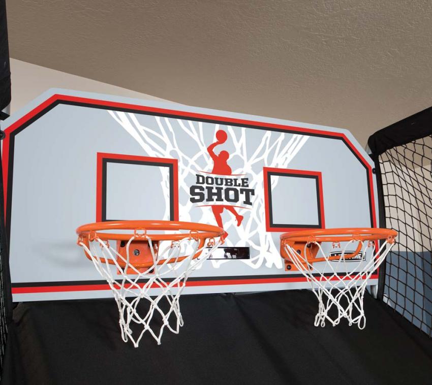 Lifetime Basketball Automat, Basketballspiel Double mit 7 Bällen