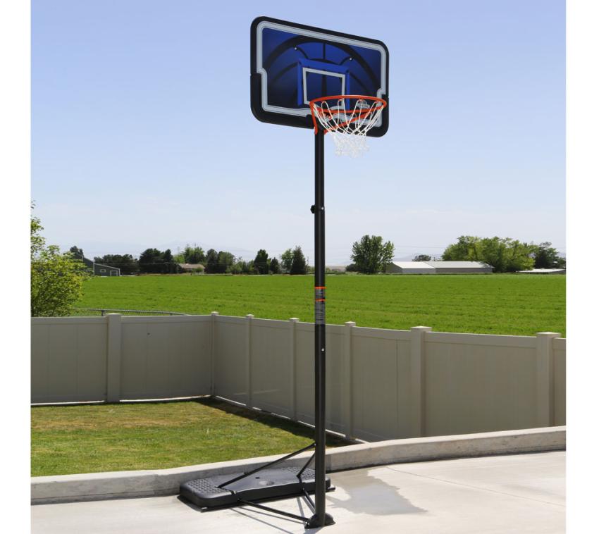 B-WARE Lifetime Stahl Basketballkorb Nevada | Schwarz/Blau | 112x304 cm 