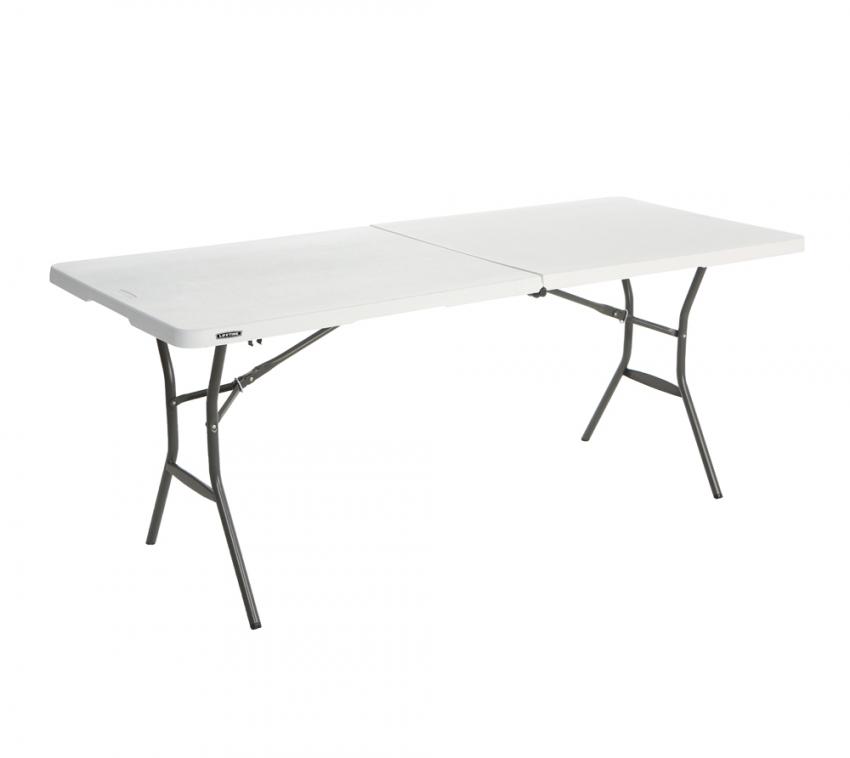 Lifetime Kunststoff Klapptisch, 182x76x74 cm 