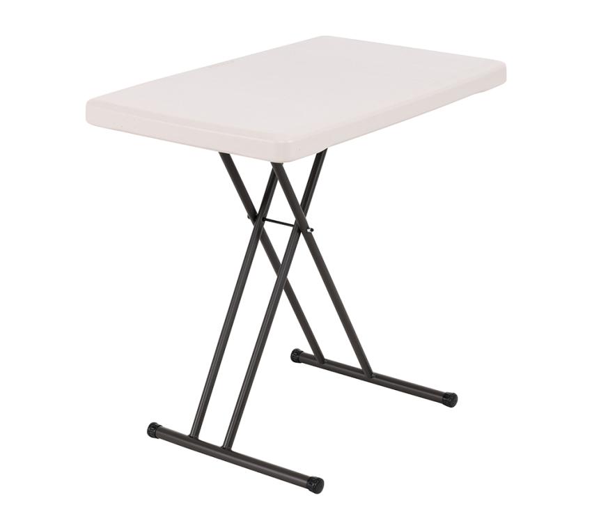 Lifetime Kunststoff Klapptisch | Weiß | 49x76x53  cm 