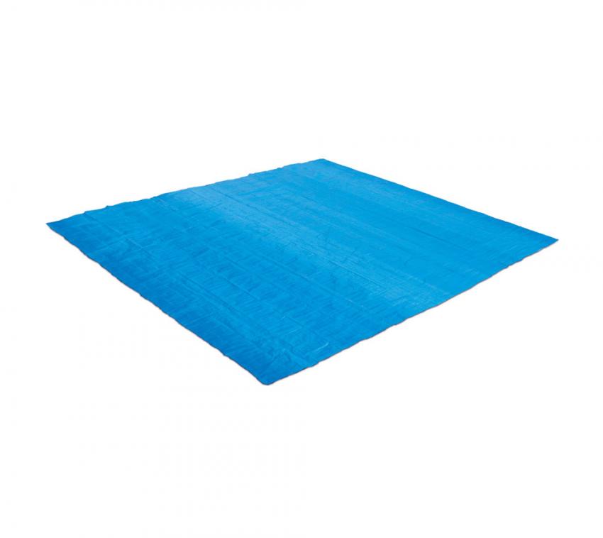 Summer Waves Pool Bodenplane Bodenschutzfolie | Blau | 574x574 cm