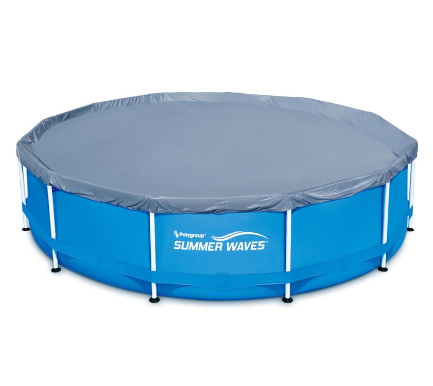 Summer Waves Pool Abdeckplane Frame-Pool | Blau | 366 cm 
