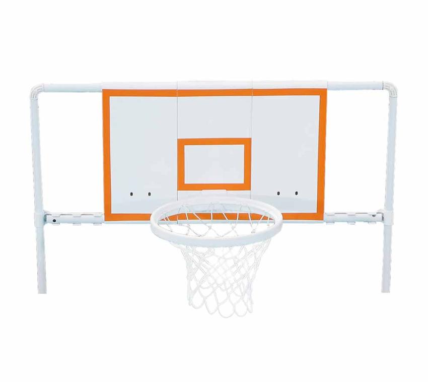 B-WARE Summer Waves Pool Basketball Set Frame Pool Zubehör | Weiß | 110x41x95 cm 