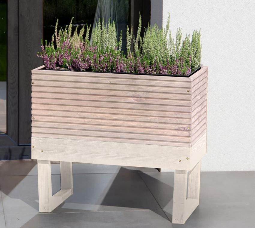 Westmann Holz Pflanzkübel Katharina | 61x33x54 cm 