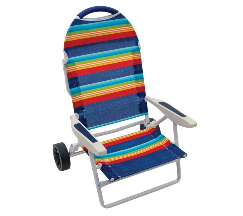 B-WARE Rio Brands Campingstuhl bunt inkl. Rollen 