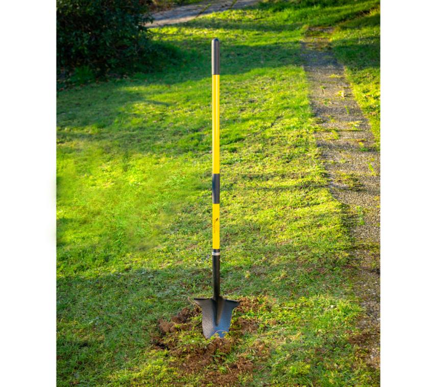 Spear Head Spade Garten Schaufel Spaten Werkzeug XL gelb 148 cm 