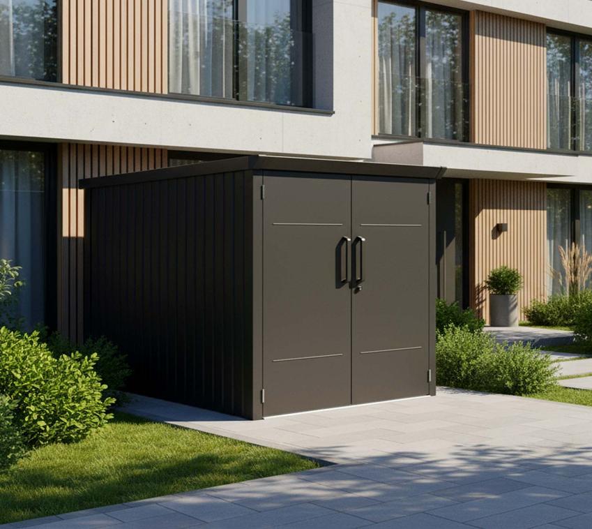 Westmann Velos 2 | Metall Fahrradgarage | abschließbar 