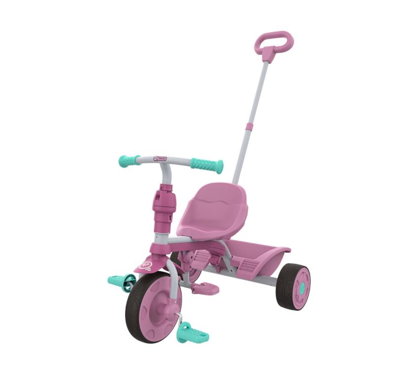 TP Toys Dreirad Einhorn 4 in 1 | Pink | 85x48x101 cm 