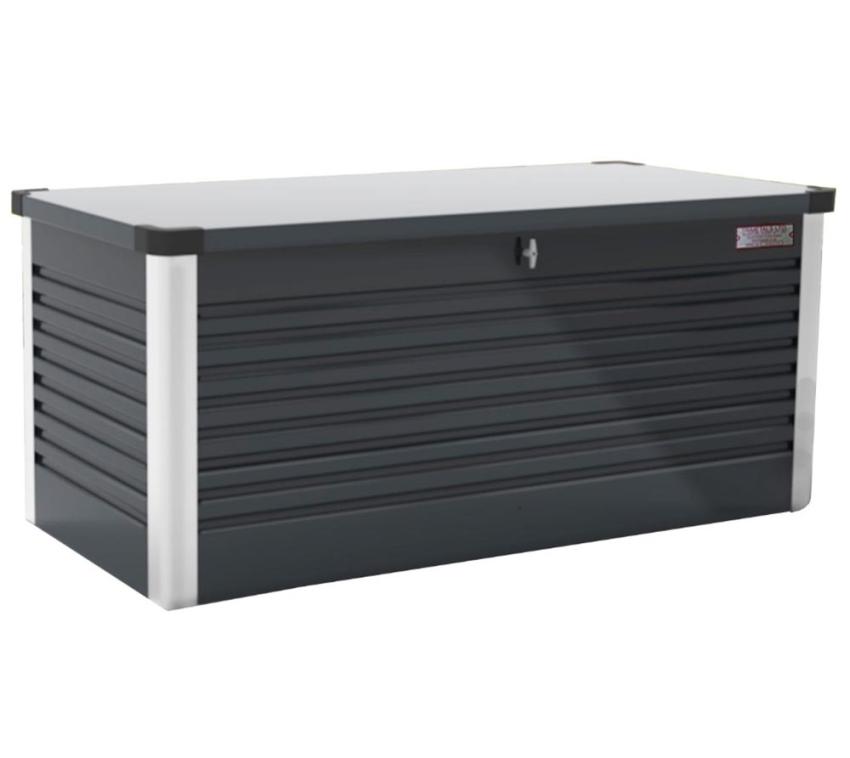 Trimetals Kissenbox Gartenbox XXL 850l Anthrazit 