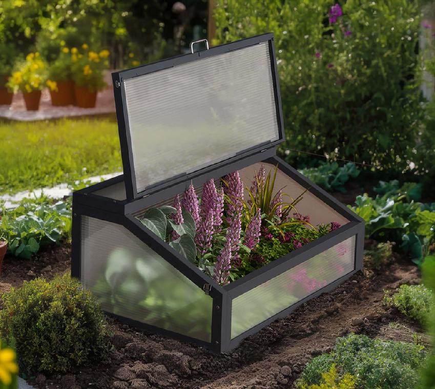 Westmann Tega | Frühbeetaufsatz | Abdeckung für Hochbeet 