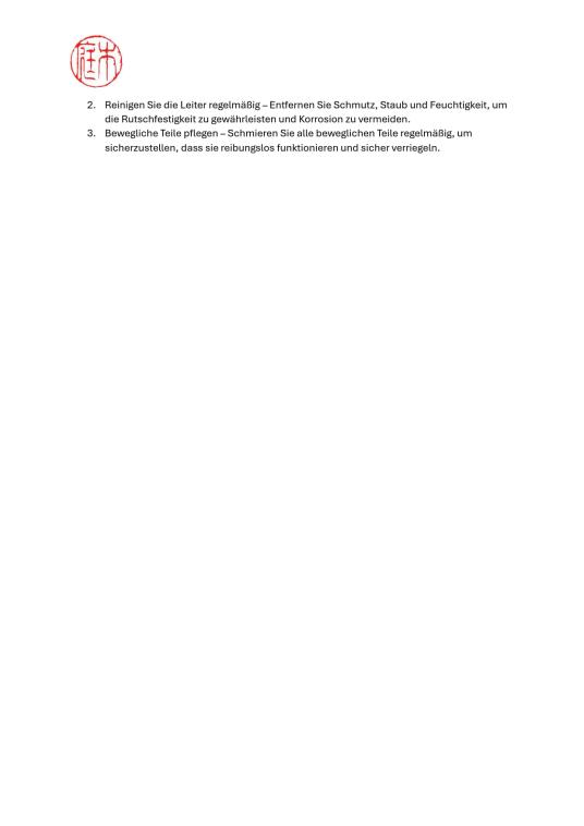 Niwaki Aluminium 3-Holm-Gartenleiter | Silber | 190x125x243 cm 