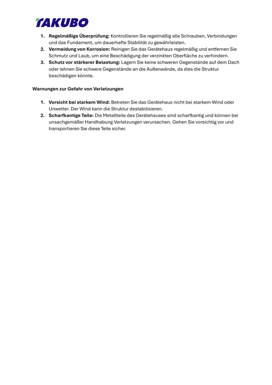 Takubo Casa L | Metall Gerätehaus mit Boden | Anthrazit  