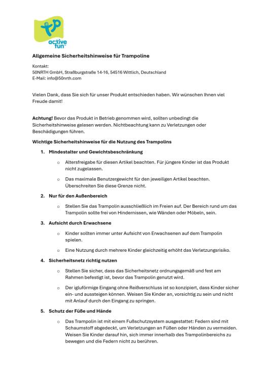 TP Toys Trampolin Genius 12 | inkl. Sicherheitsnetz | Schwarz/blau | 365x365x269 cm 