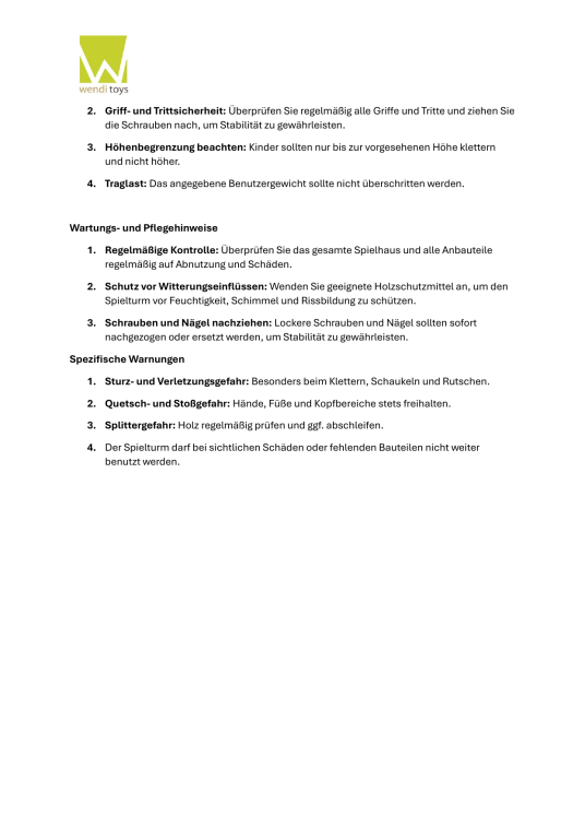 Wendi Toys Holz Spielturm Pelikan | inkl. Rutsche, Kletterwand, Schaukel und Sitzgarnitur | Natur | 280x270x270 cm 