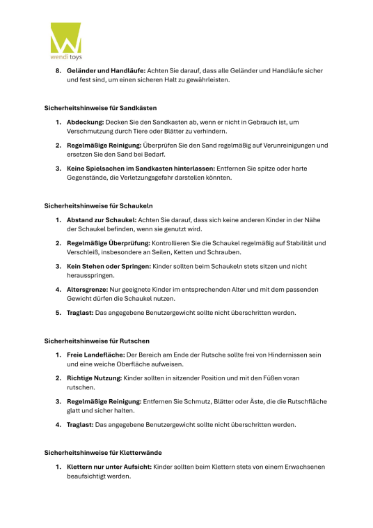 Wendi Toys Holz Spielturm Gorilla | mit Rutsche, Kletterwand, Schaukel und Picknicktisch | Natur | 290x270x270 cm 