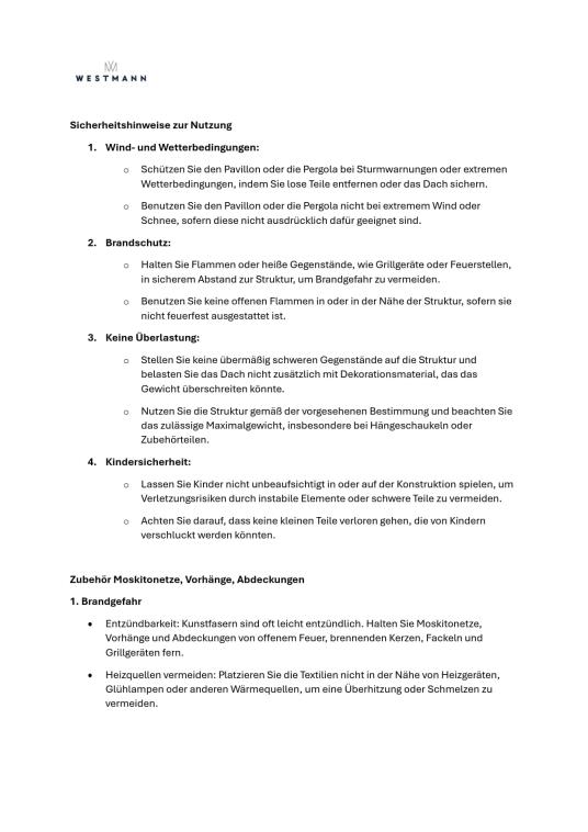 Westmann Holz Seitenablage für Pavillon Devon | Natur | 59x299x96 cm 