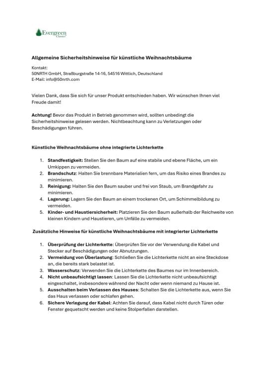 Evergreen Künstlicher Weihnachtsbaum Sherwood Fichte | Grün | 210 cm 