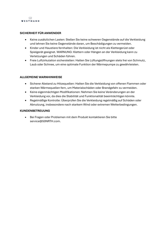 Westmann Boxa M | Verkleidung Wärmepumpe | Holzoptik  