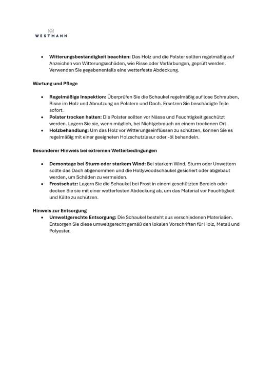 Westmann Irokoholz Hollywoodschaukel Luna 2600 | Anthrazit | 139x260x195 cm 