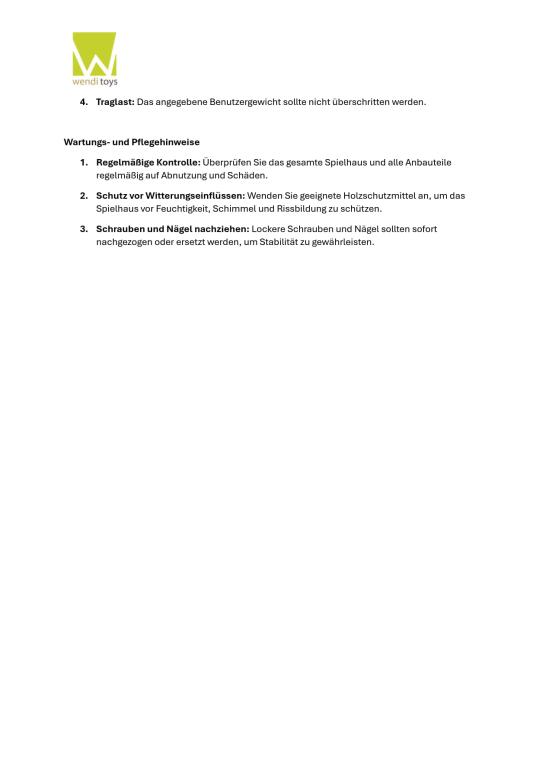 Wendi Toys Holz Stelzenhaus Tiger | mit Rutsche | 310x350x242 cm 