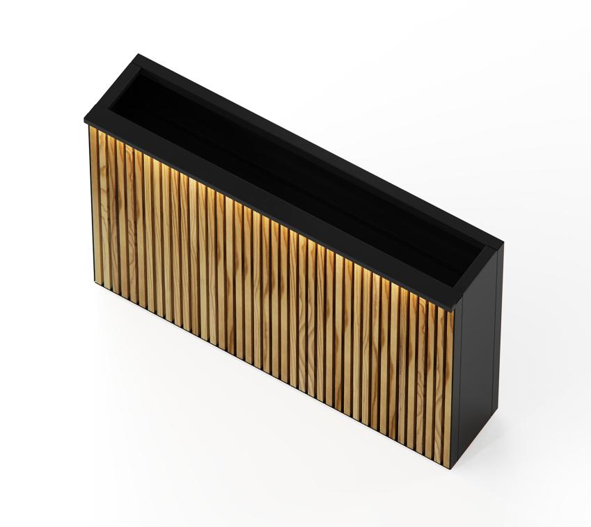 Herstera Garden Deco Planter Divider L Plus | 120x25x80 cm mygardenhome