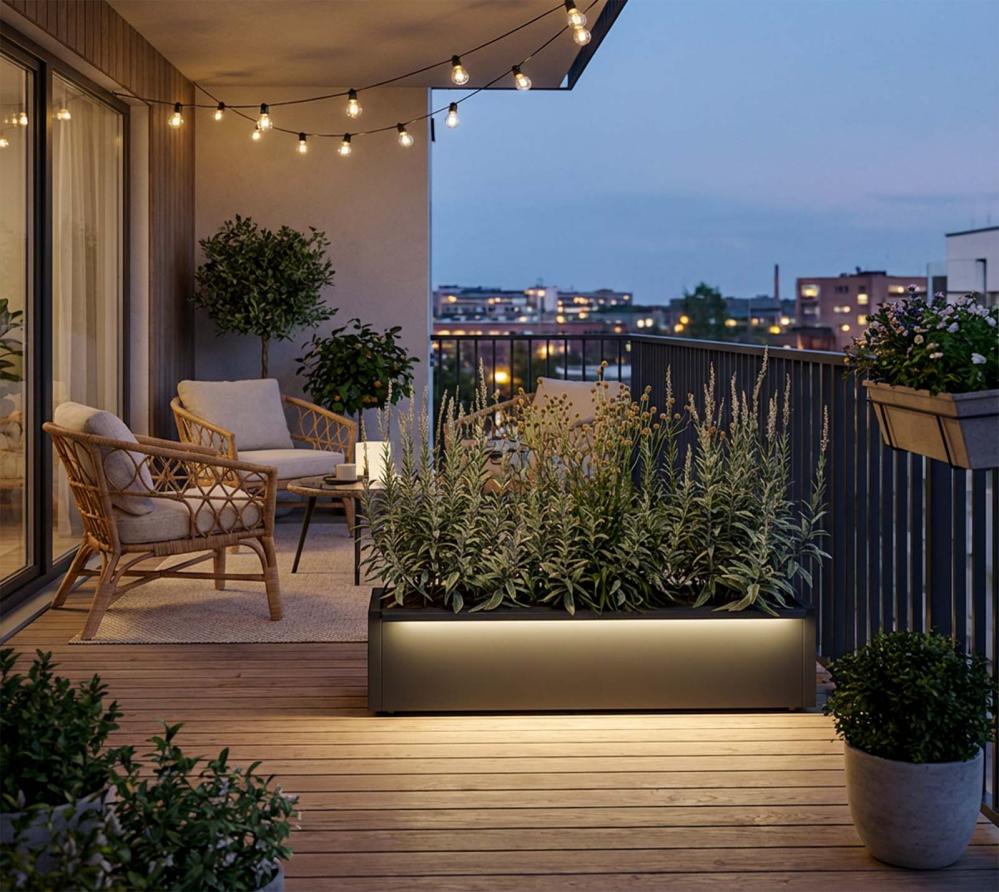 garten universalbox aus temperatur- und UV-beständigem Kunststoff, Grau ab € 79,99 (September 2026) Größe:6.1 FT / 2.1 M