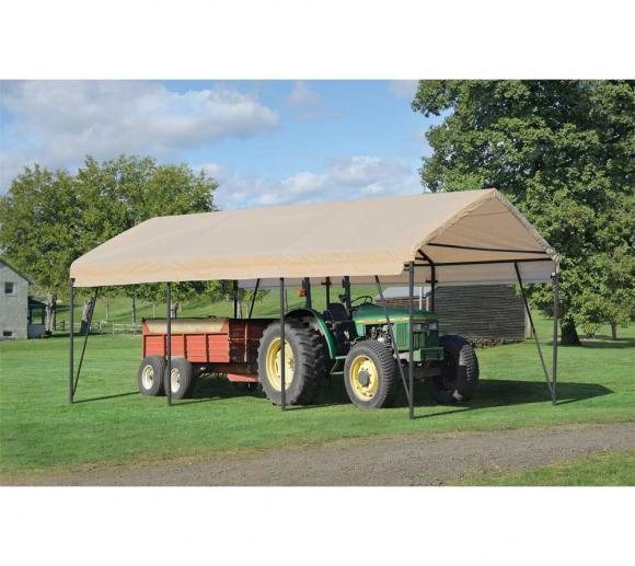 Shelterlogic Folien Carport 22 57m 370x610 Cm Mygardenhome