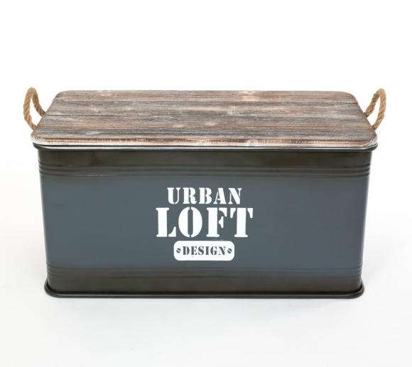 Westmann Aufbewahrungsboxen 3er Set rechteckig Dekokisten grau