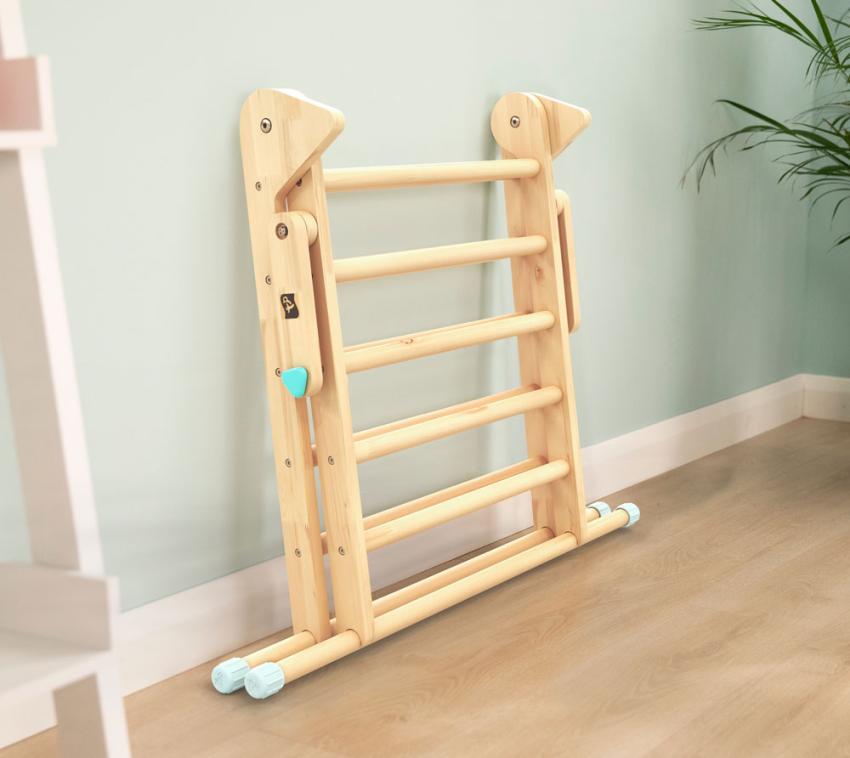 TP Toys Active Tots Holz Kletterdreieck Natur 91x78x58 cm mygardenhome