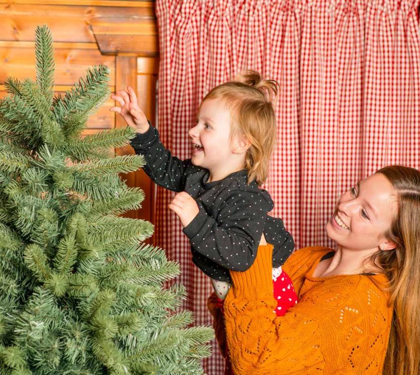 B-WARE Evergreen Künstlicher Weihnachtsbaum Vermont Fichte | Grün | 180 cm 
