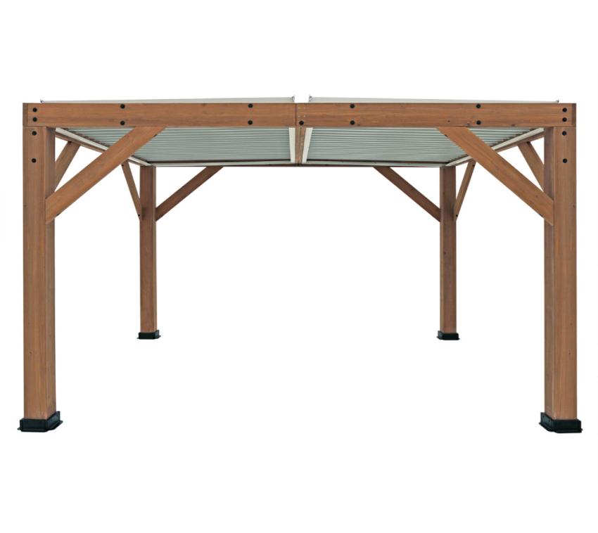 B-WARE Westmann Karl 1311 | Pergola mit Lamellendach Karl | 4x3 m 