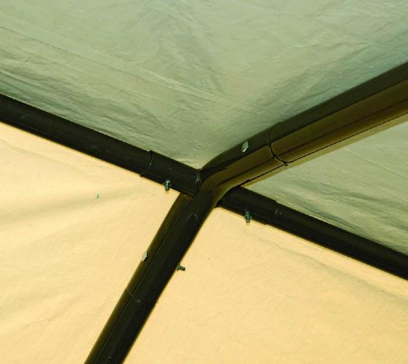Shelterlogic Folien Carport 22 57m 370x610 Cm Mygardenhome