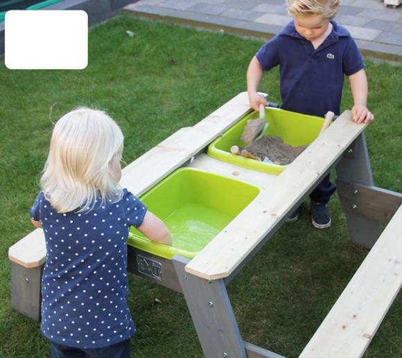 Gartenmobel Outlet Weinheim : EXIT Aksent Sand, Wasser & Picknicktisch inkl 2 Bänken und Wannen Gartenmobel Outlet Weinheim : EXIT Aksent Sand, Wasser & Picknicktisch inkl 2 Bänken und Wannen