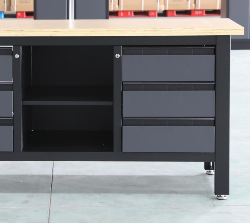 FEISTOS Werkstatteinrichtung Heros 3 | Werkbank mit Schubladen | 170 cm 