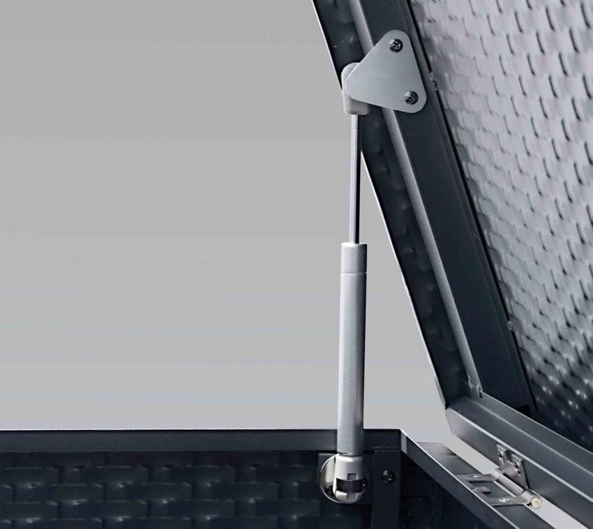 ShelterLogic Aufbewahrungsbox XXL Gartenbox anthrazit 509L Volumen